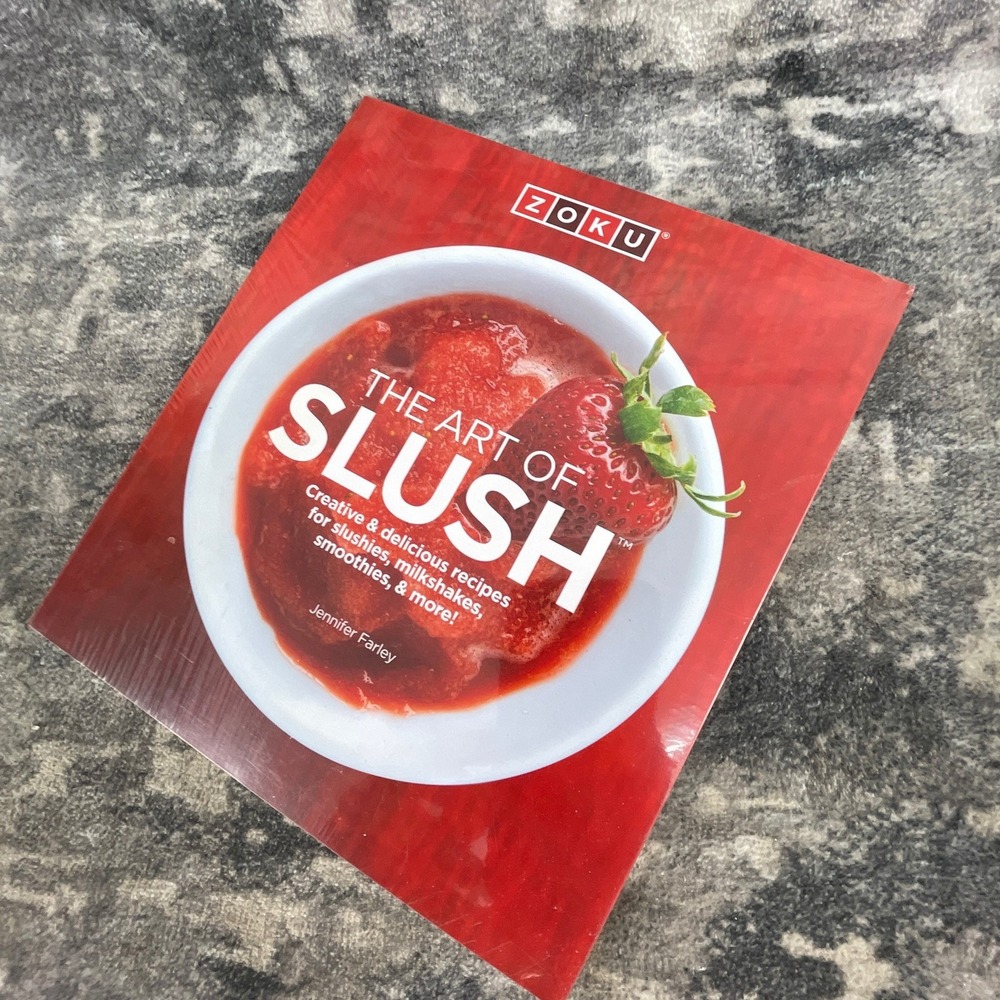 The Art of Slush Recipe Book Jennifer Farley Frozen Drinks Smoothie